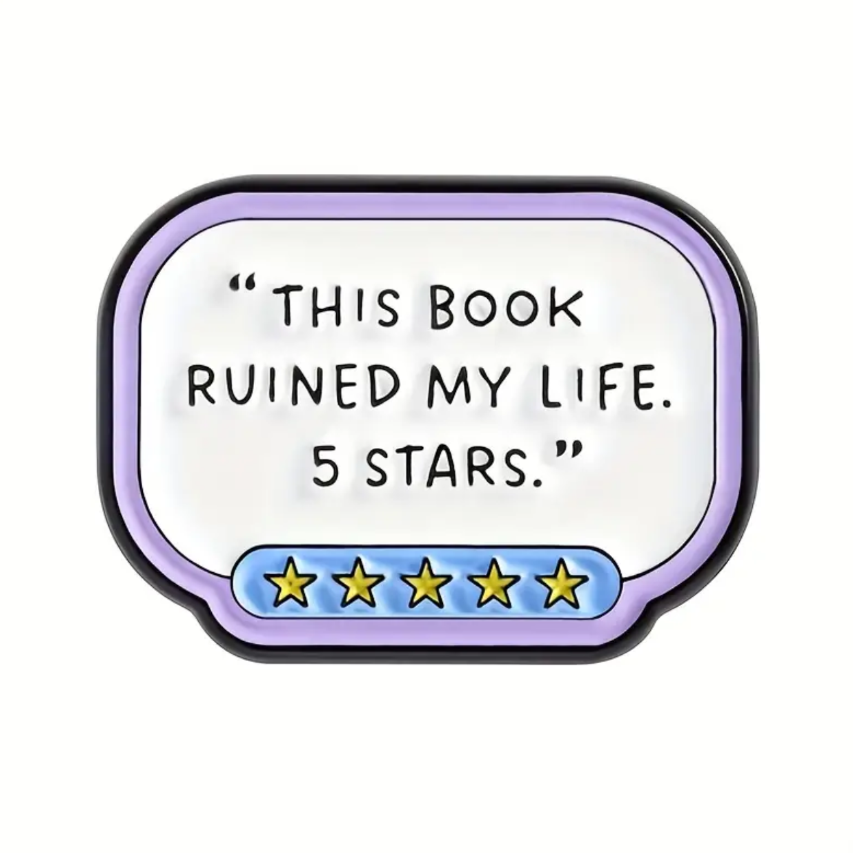 Five Stars Enamel Pin