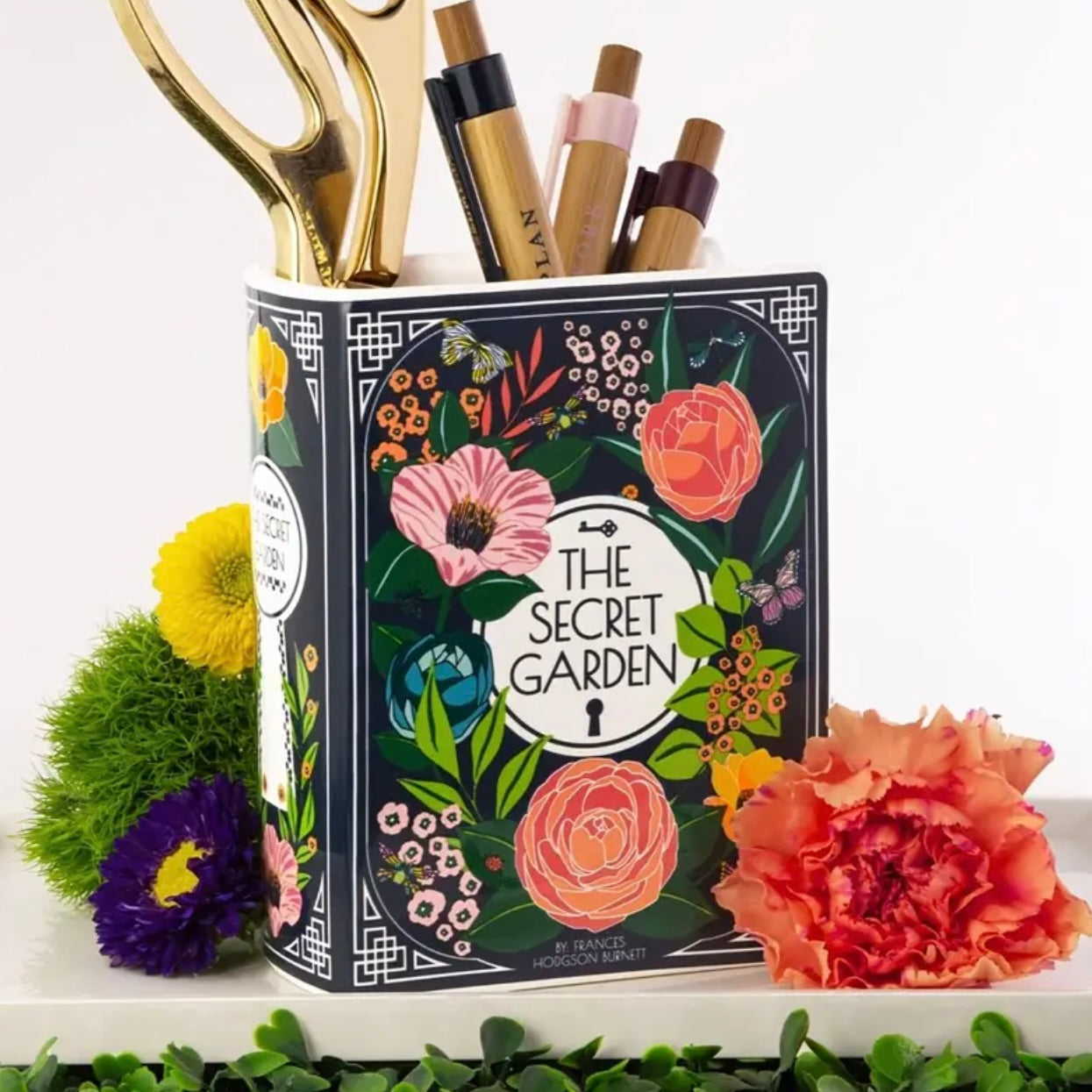 The Secret Garden Book Vase