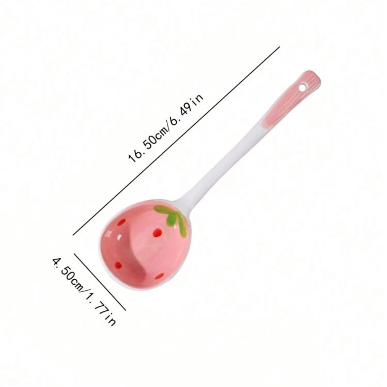 Strawberry Ceramic Spoon