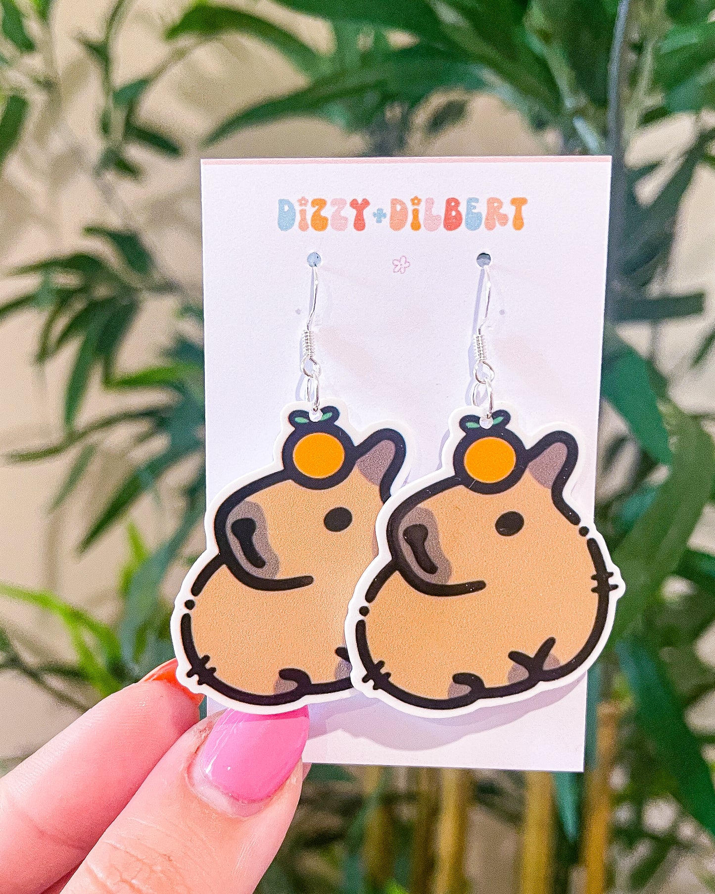 Capybara Earrings