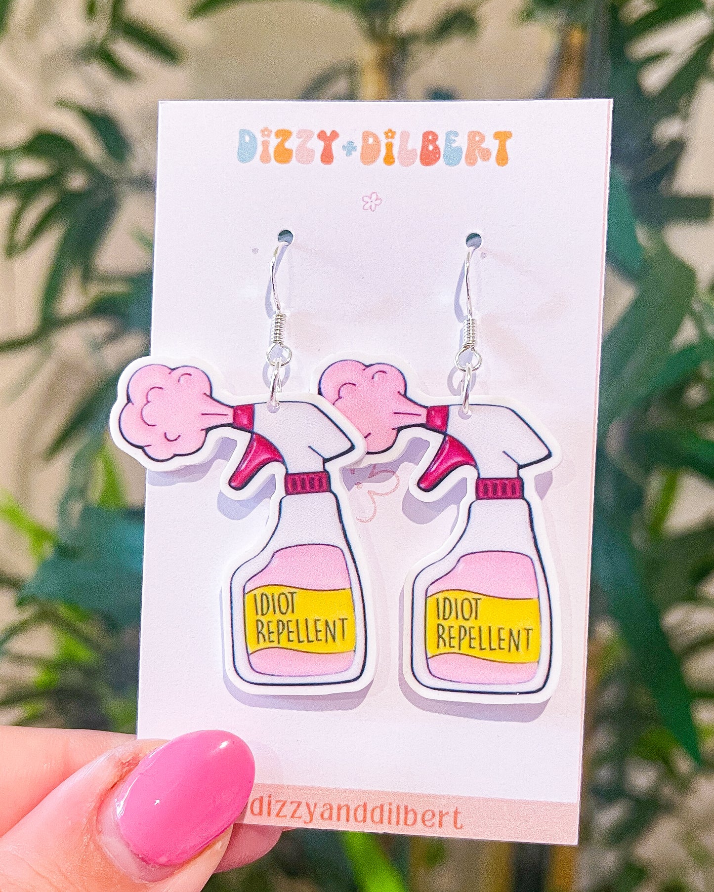 Idiot Repellent Earrings
