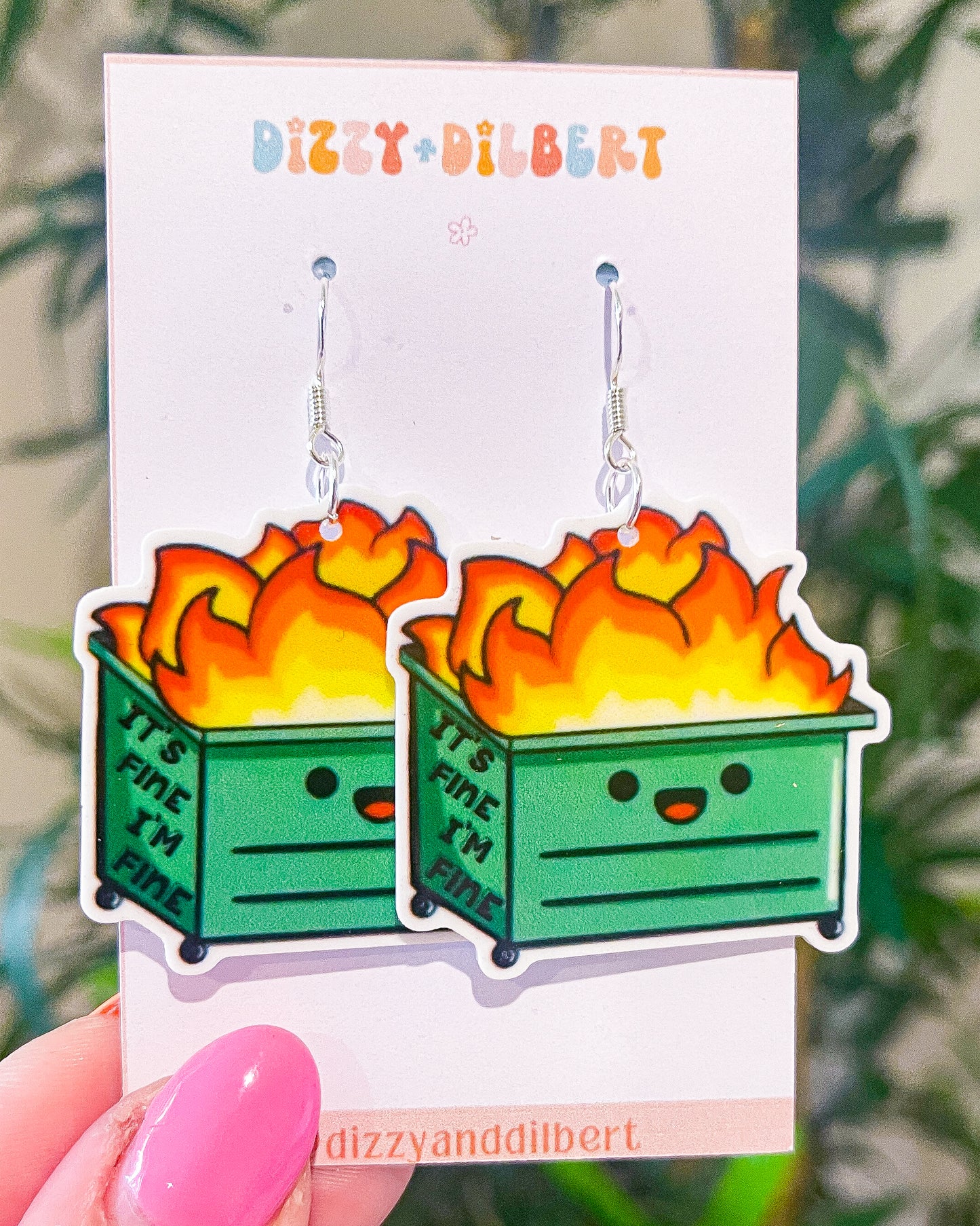 It's Fine I'm Fine Earrings