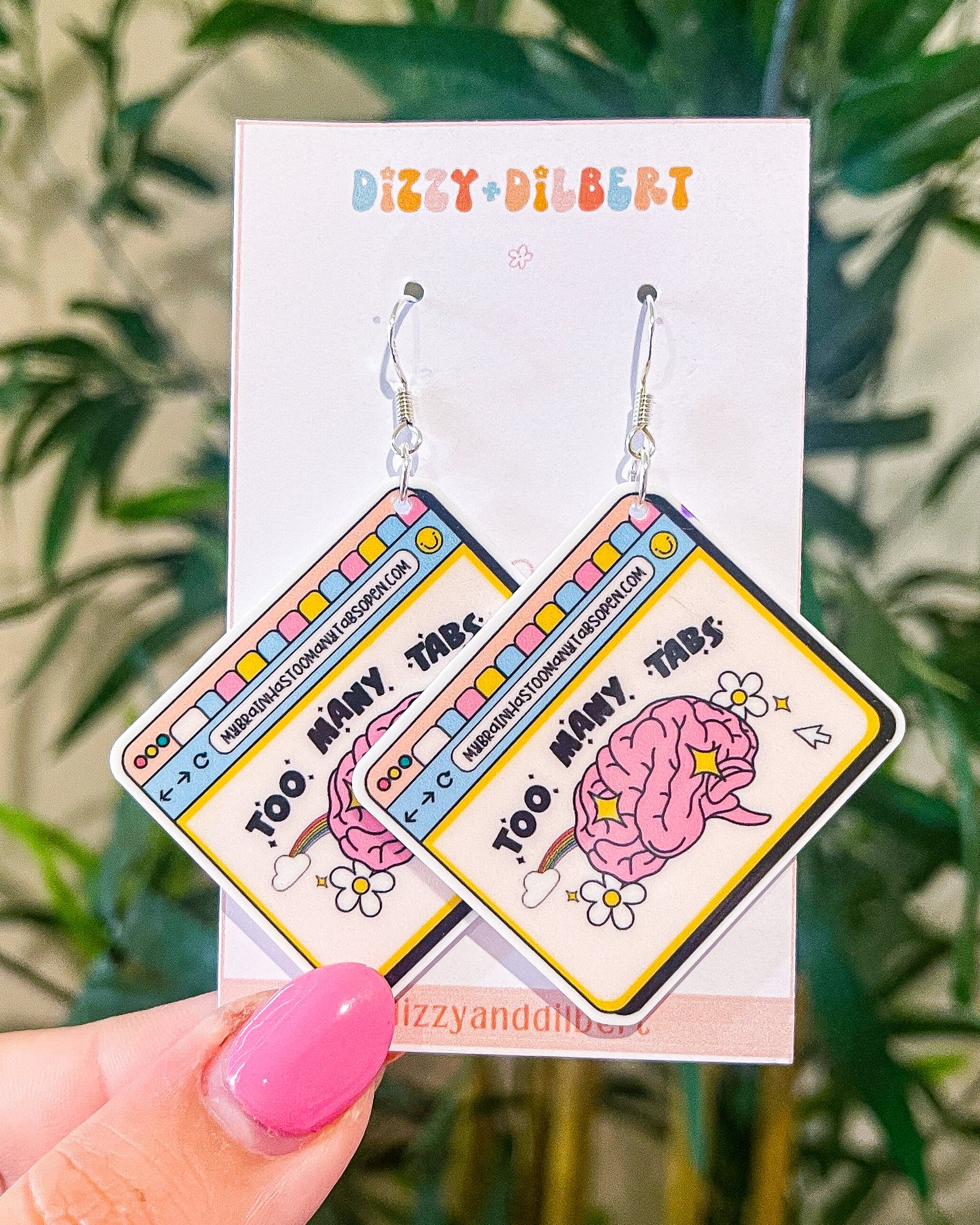 Too Many Tabs Earrings