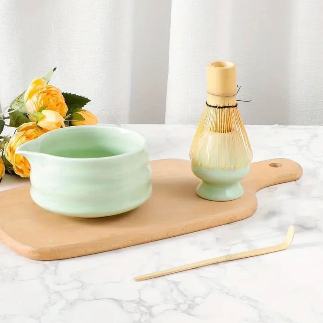 Sage Green 4pc Matcha Set
