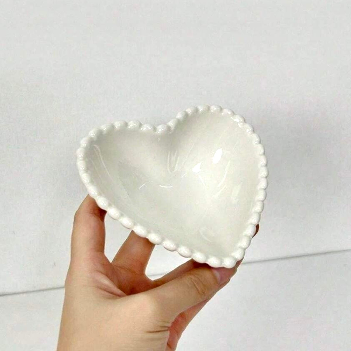 White Bubble Trinket Bowl