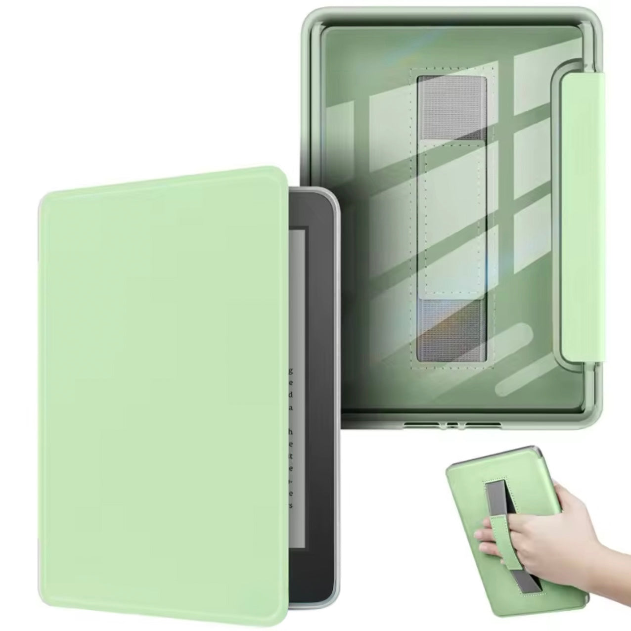 Sage Green Kindle Flip Case