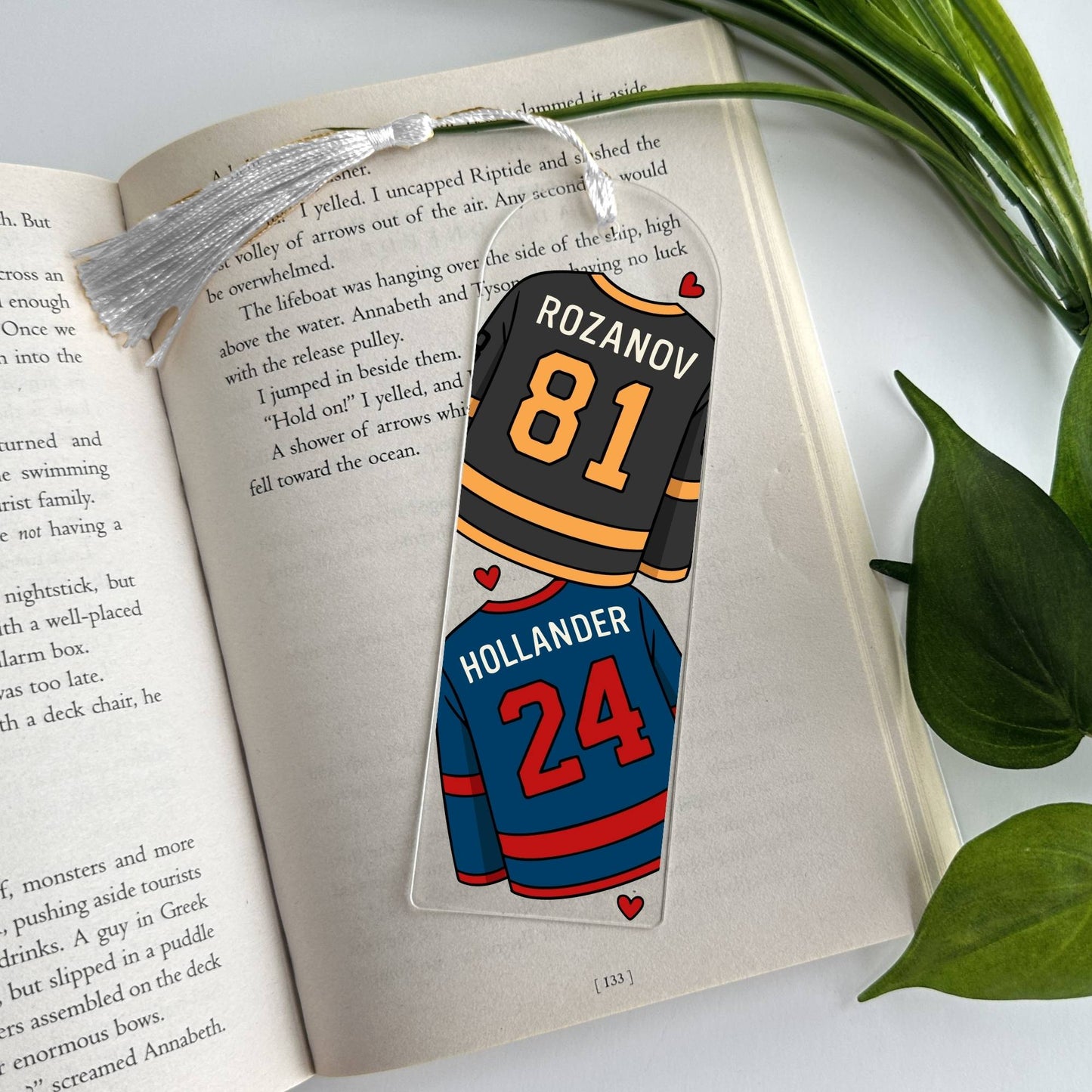 HR Jerseys Acrylic Bookmark