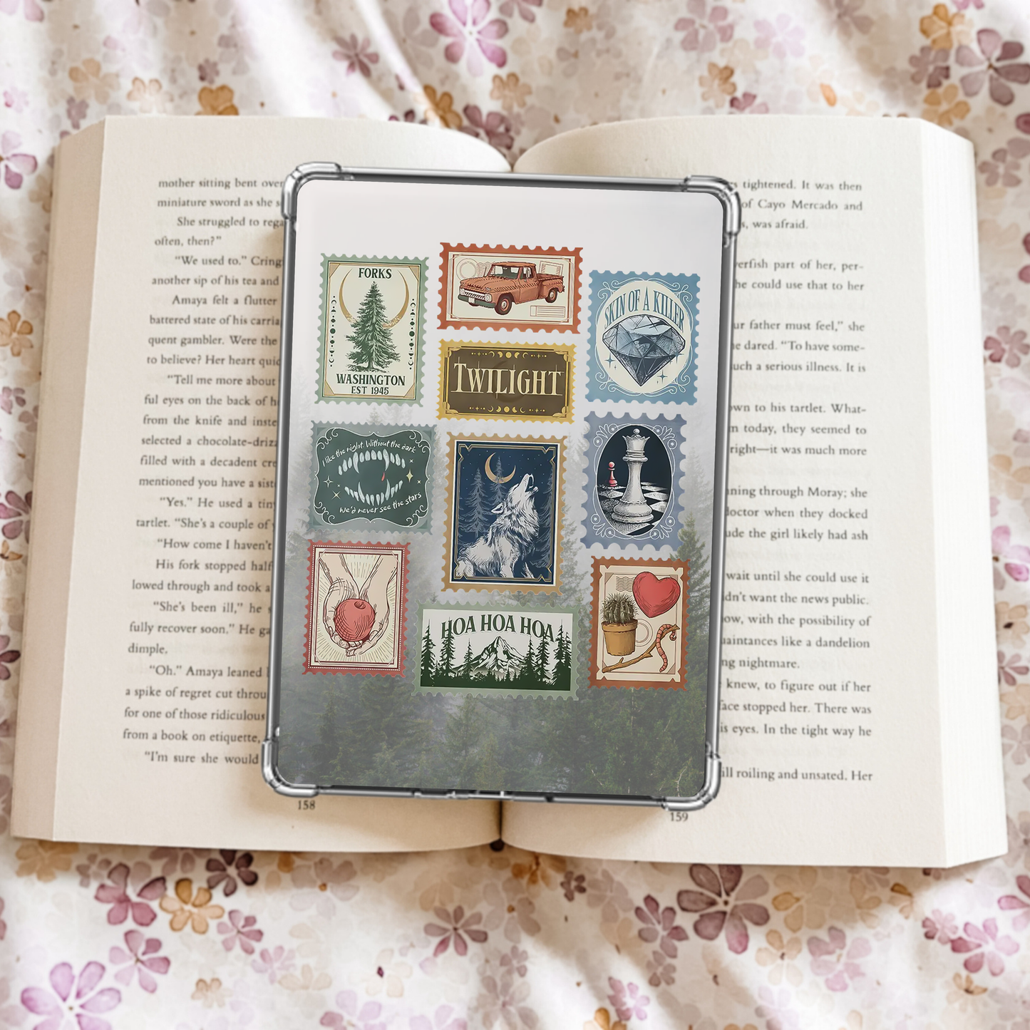 Hoa Hoa Hoa Kindle Insert