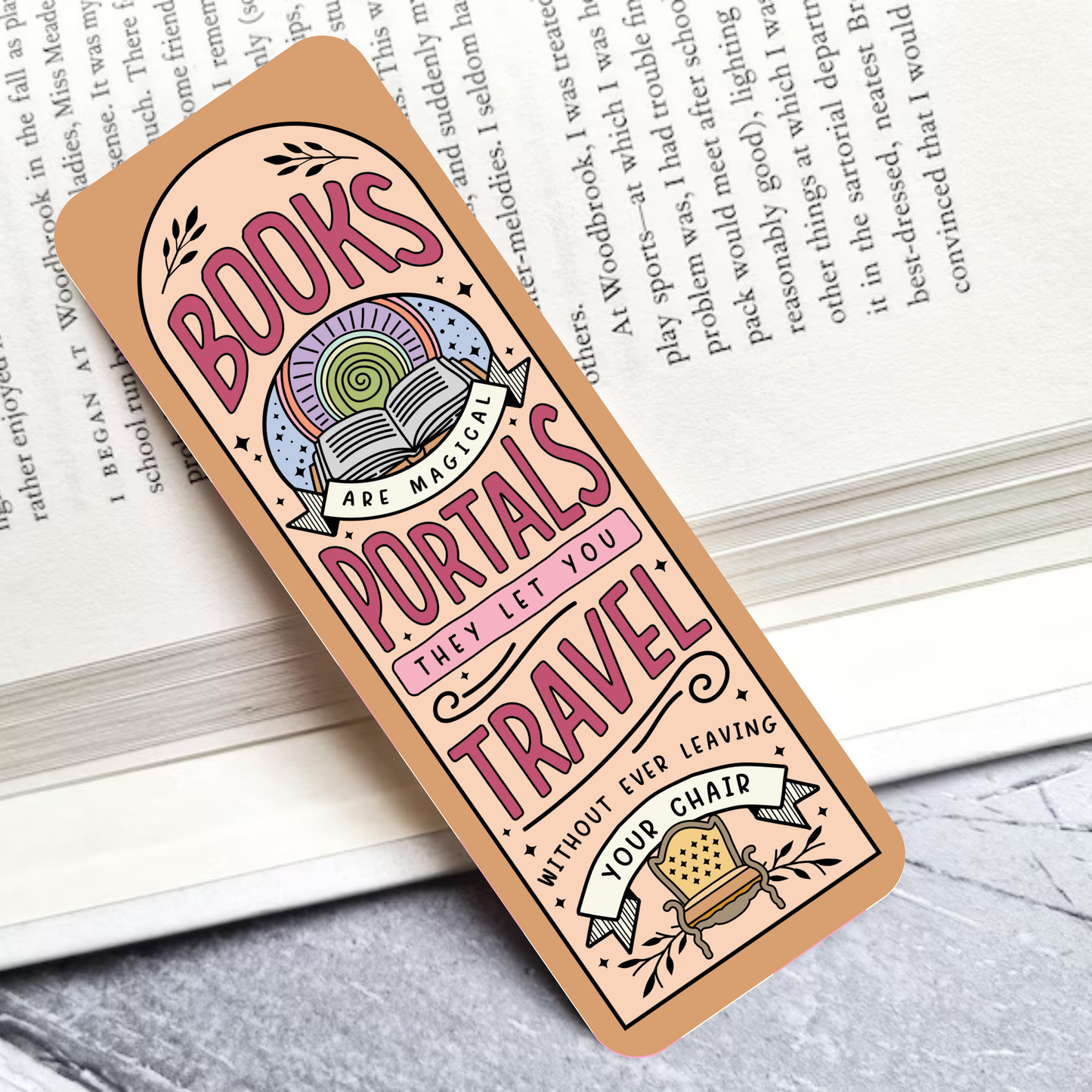 Magical Portals Laminated Bookmark