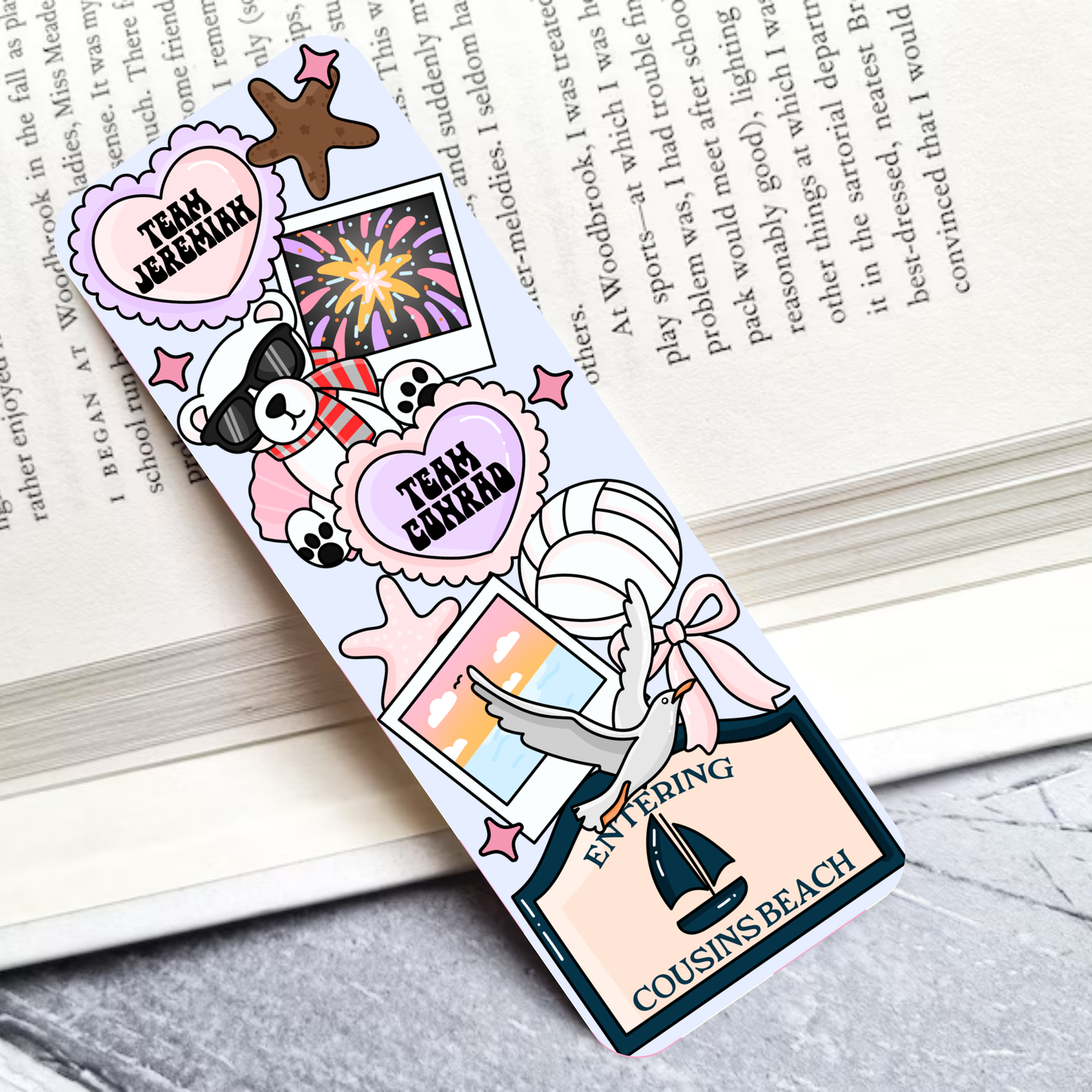 TSITP Cousins Laminated Bookmark