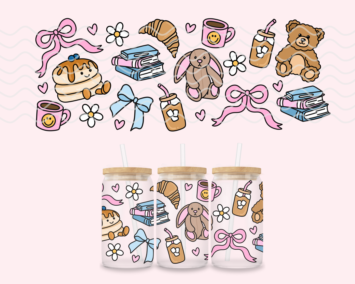 Girlie Things Glass Cup