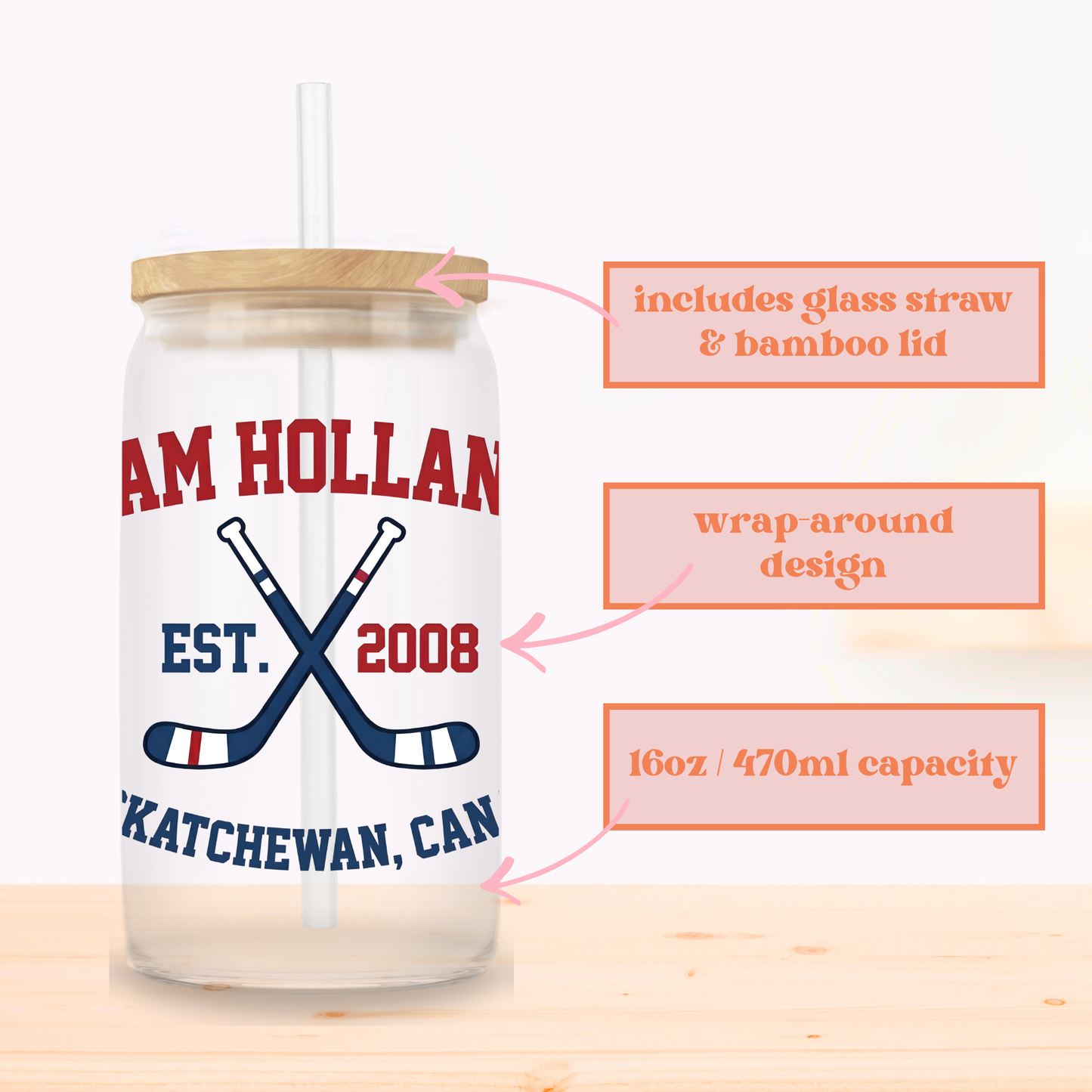 HR Team Hollanov Glass Cup