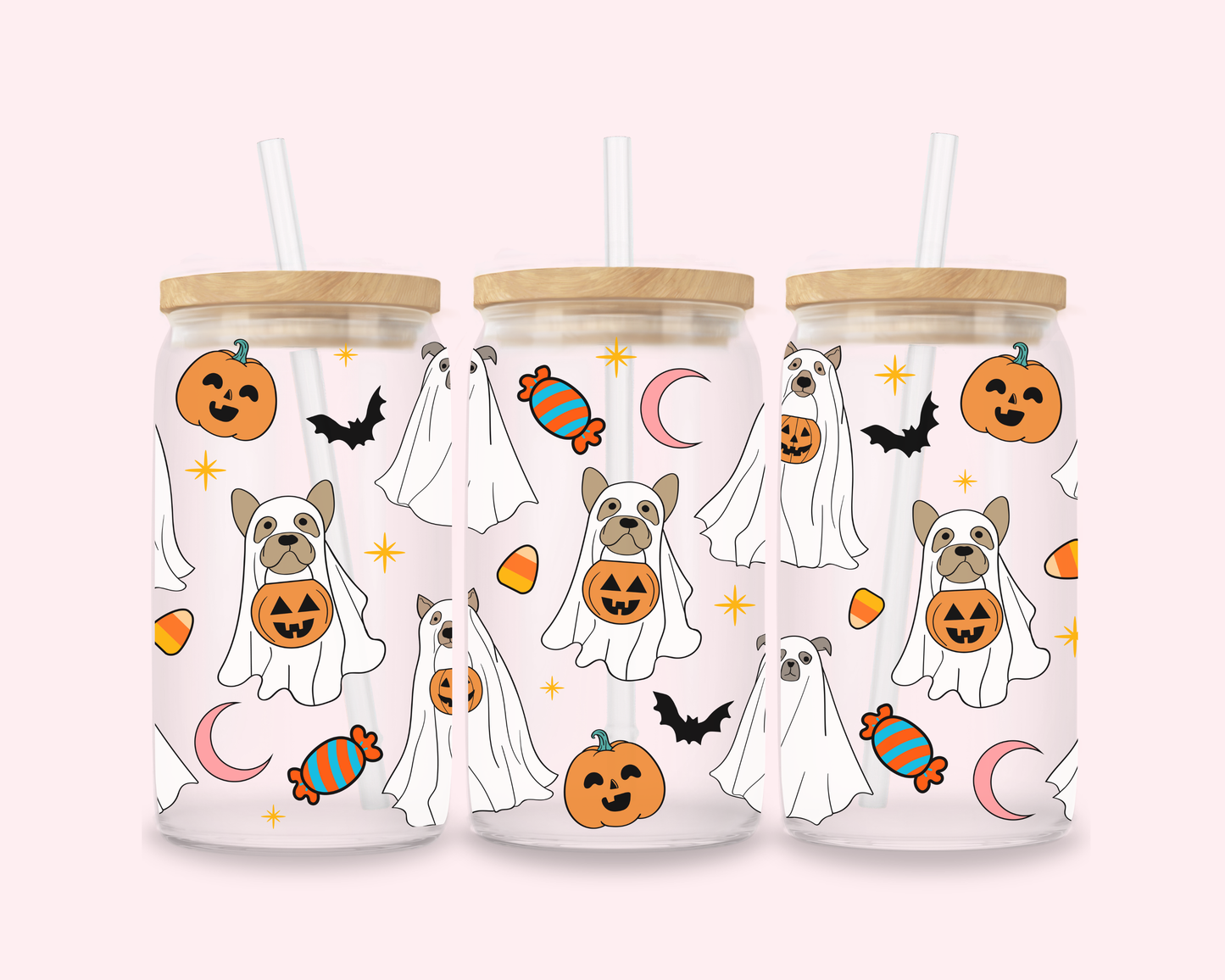 Howl-O-Ween Glass Cup