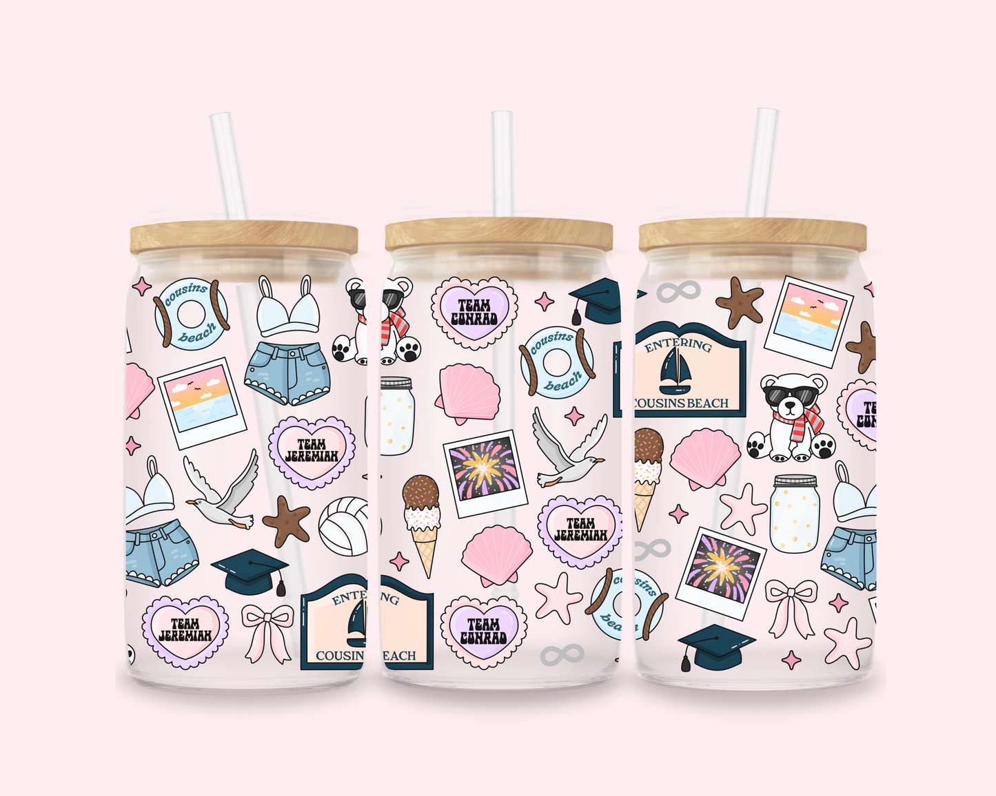 TSITP Cousins Glass Cup