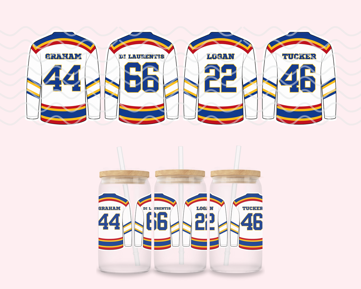 OC Jerseys Glass Cup