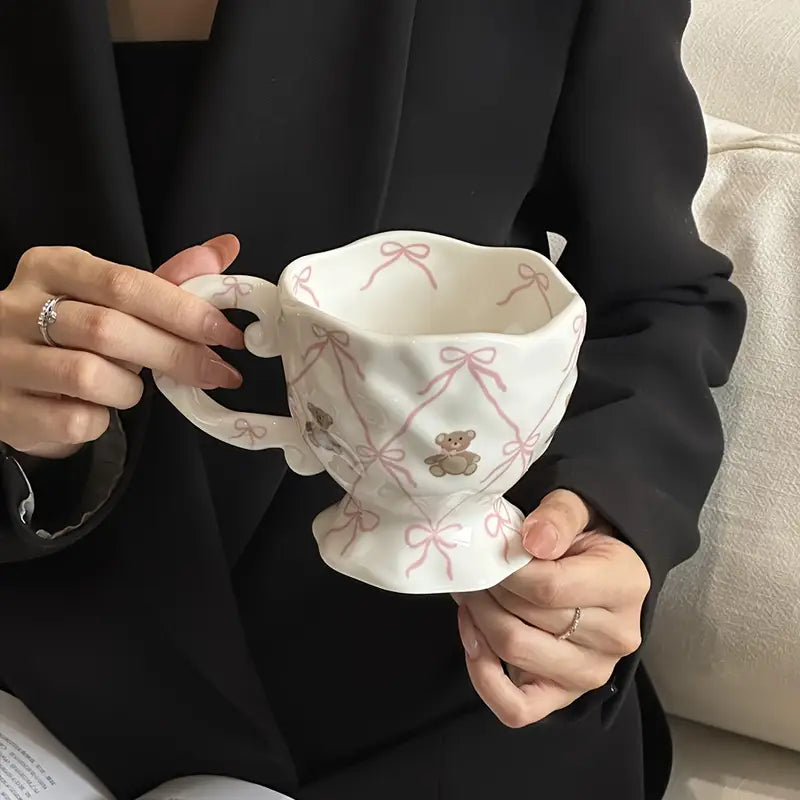 Teddy & Bows Ceramic Mug