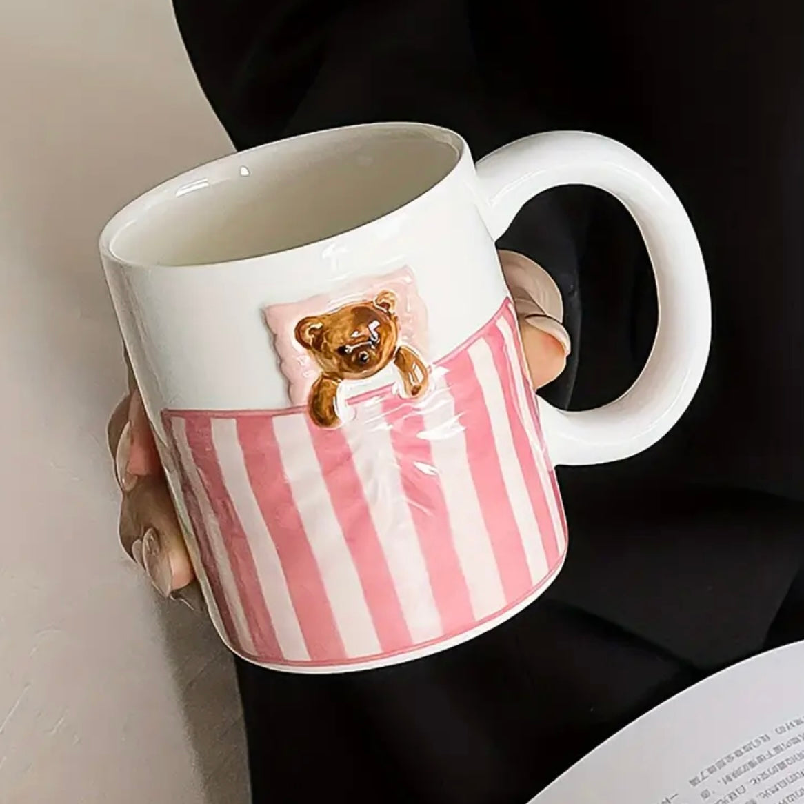 Teddy Blanket Ceramic Mug