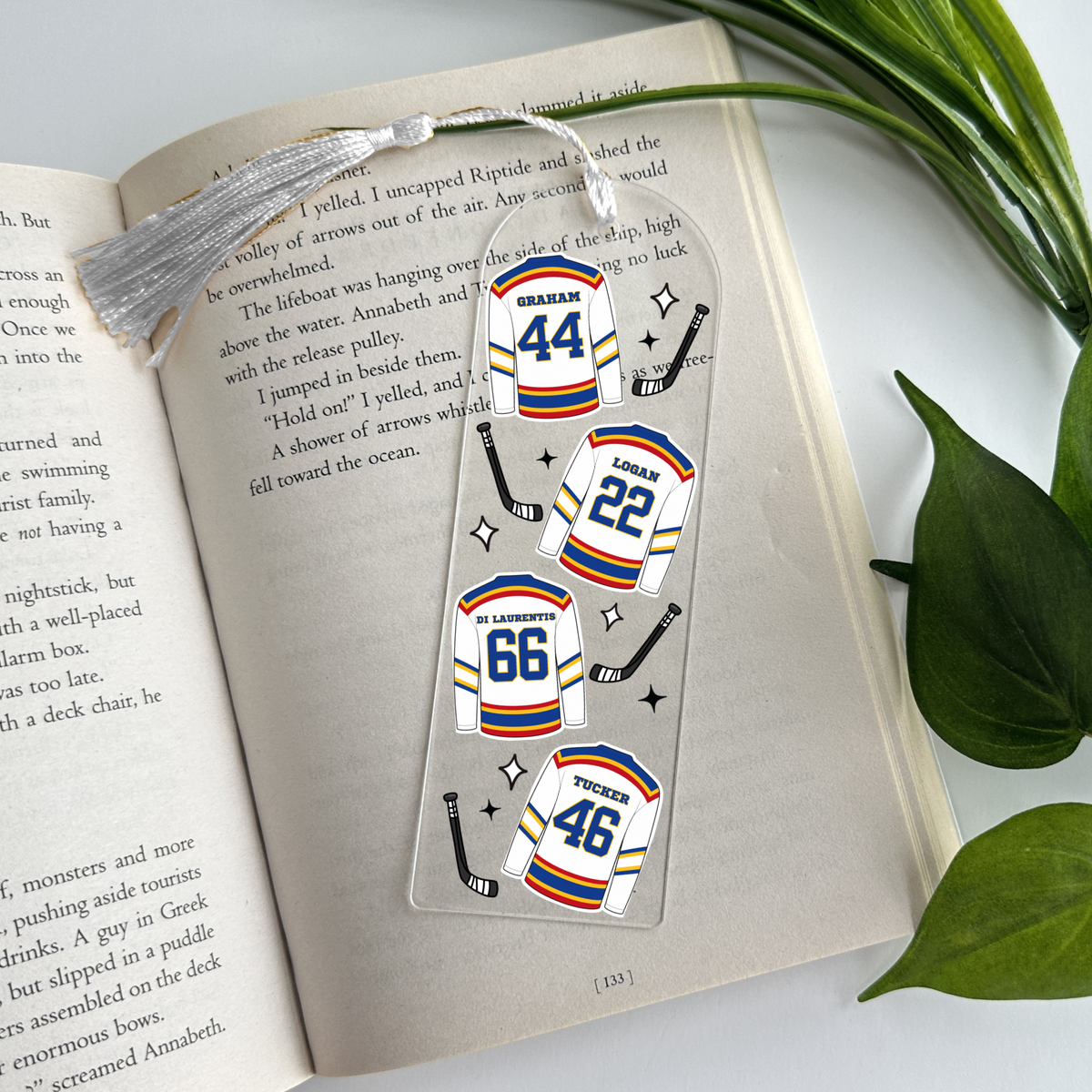 OC Jerseys Acrylic Bookmark