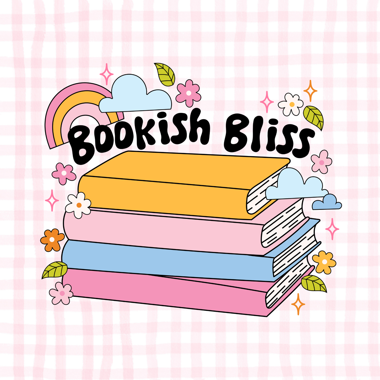Bookish Bliss Permanent Decal
