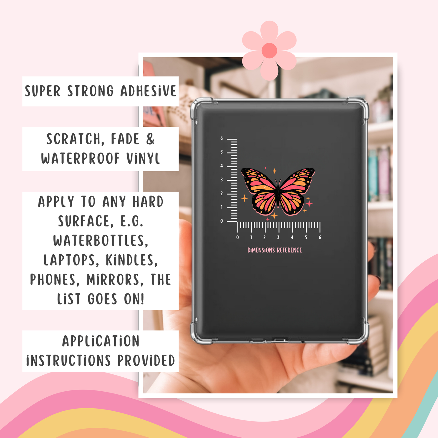 Butterfly Permanent Decal