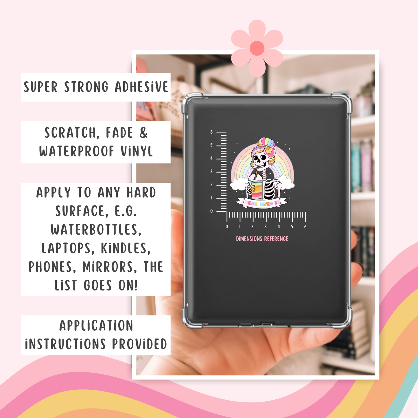 Deal With It Permanent Decal