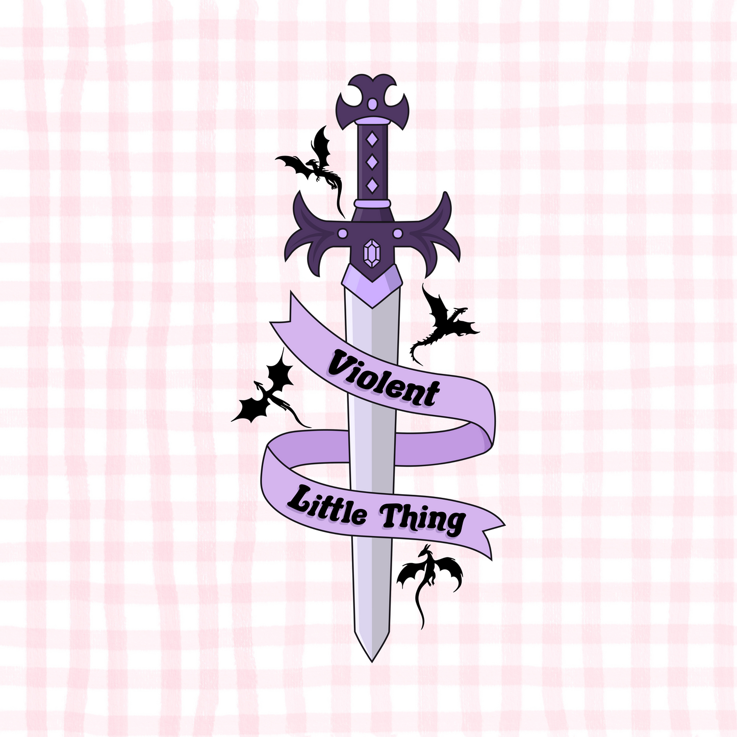 FW Violent Little Thing Permanent Decal