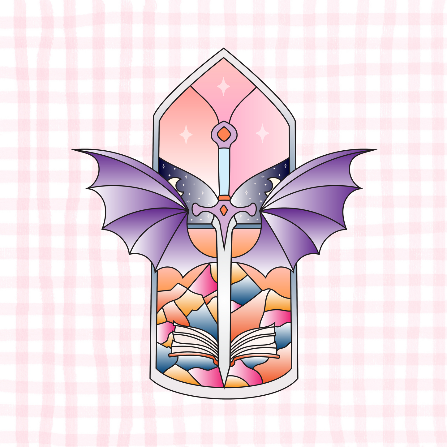 SJM Window Permanent Decal