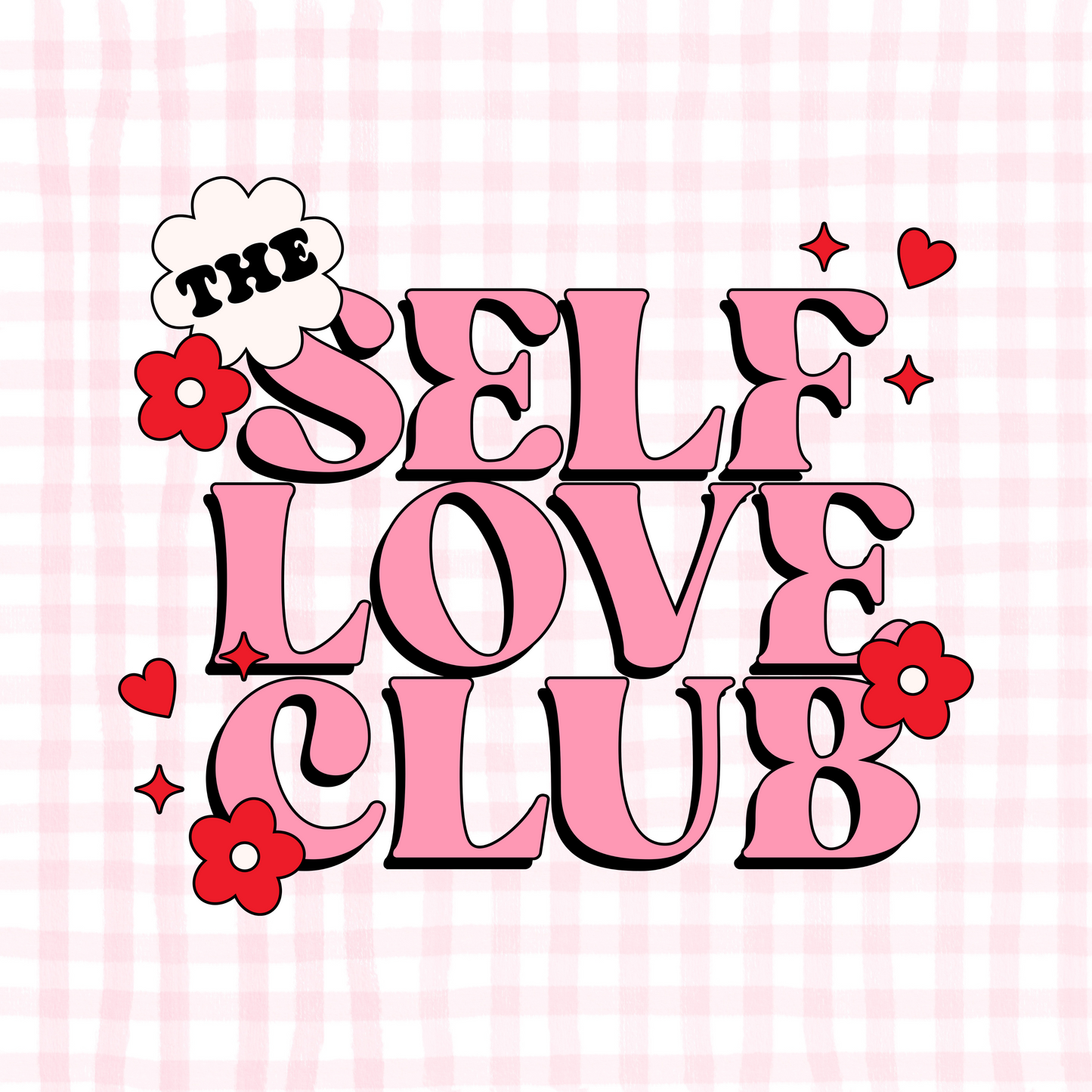 Self Love Club Permanent Decal