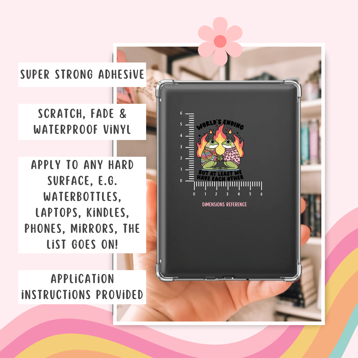 World's Ending Permanent Decal