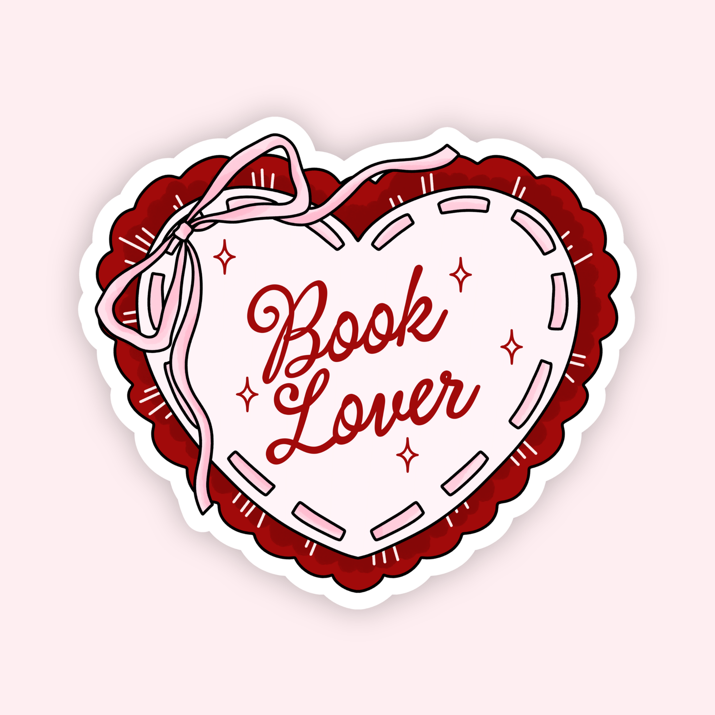 Book Lover Sticker