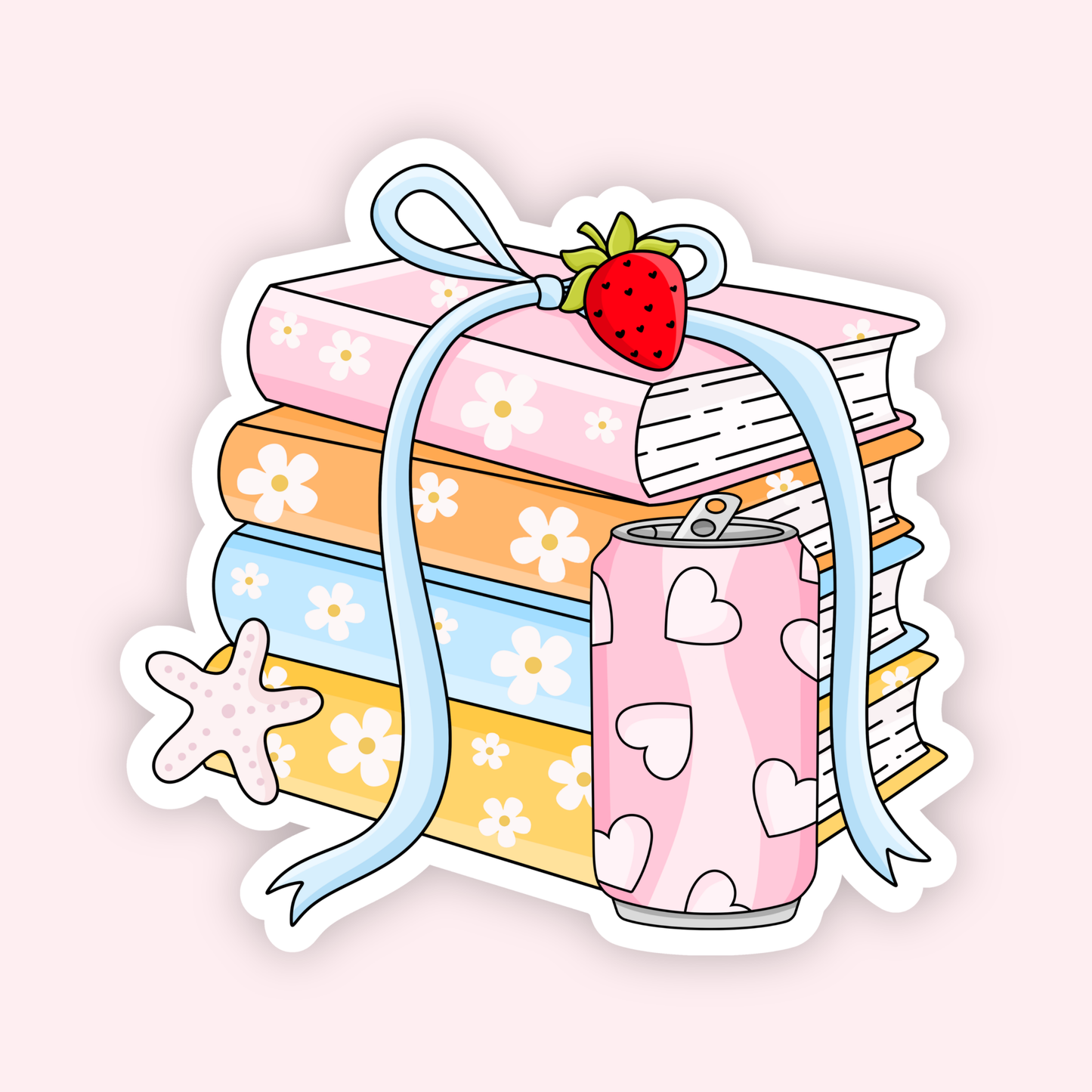 Bookish Summer Sticker
