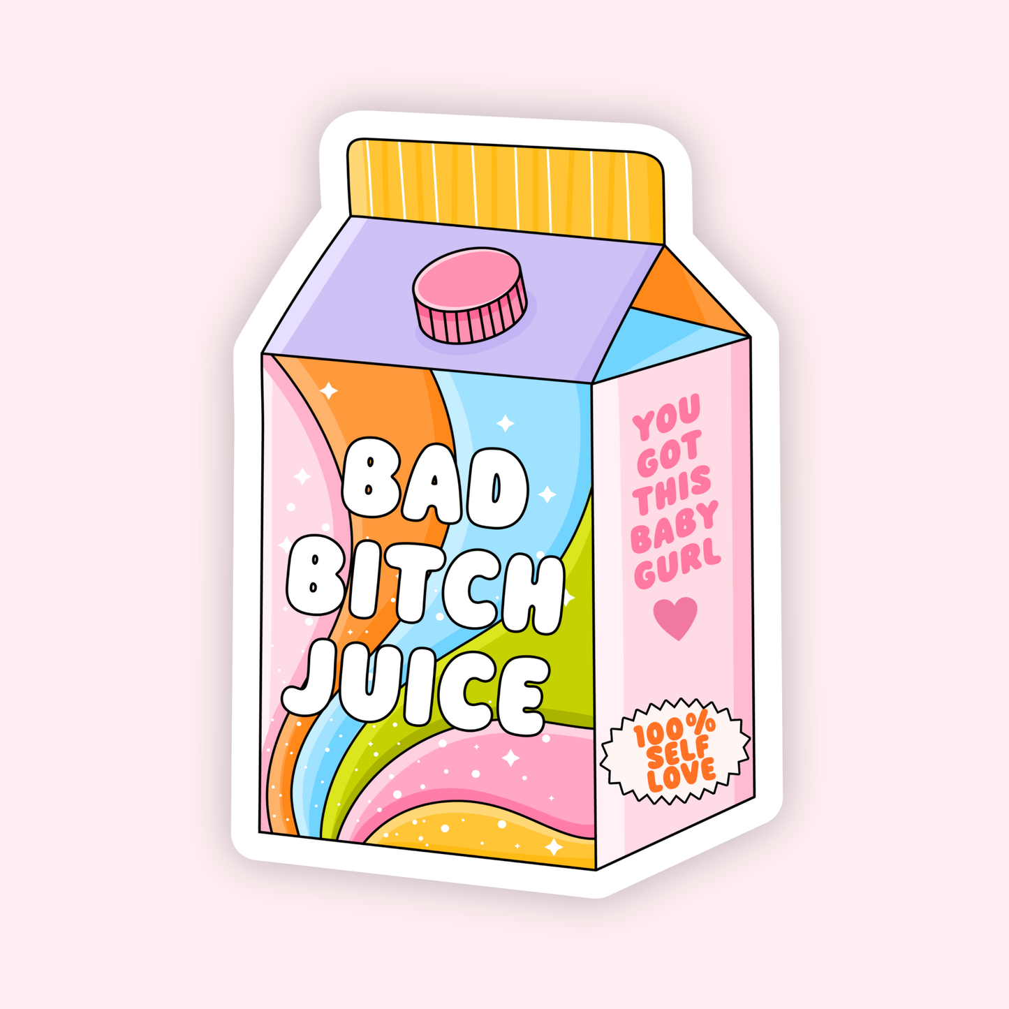 Bad Bitch Juice Sticker