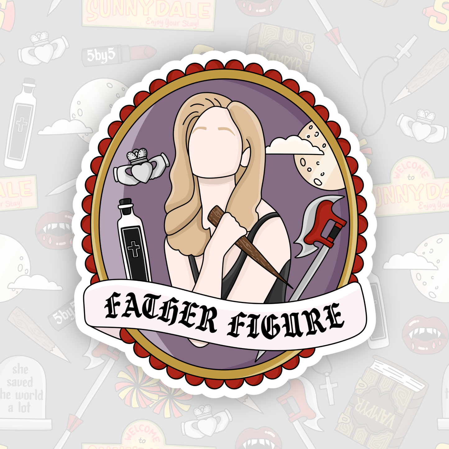 BFY Father Figure Sticker