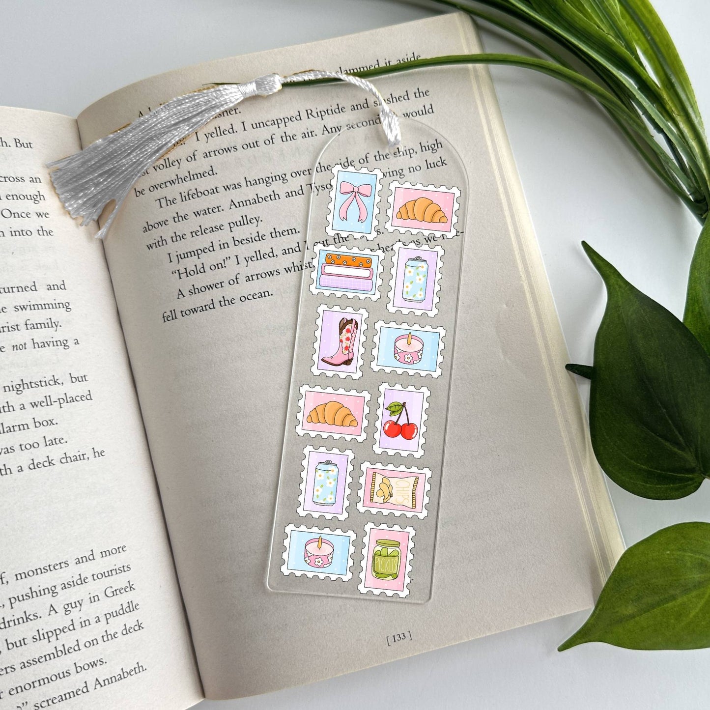 Stamps Acrylic Bookmark