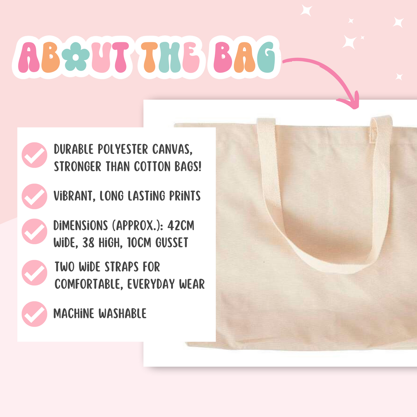 Silly Goose Book Club Canvas Tote Bag