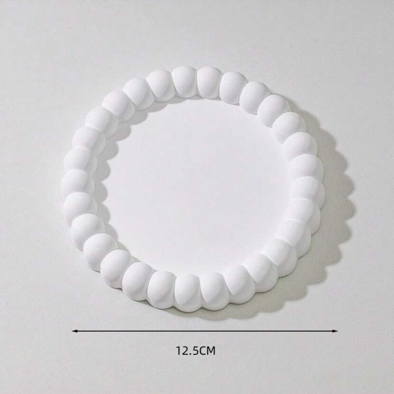 White Bubble Trinket Tray