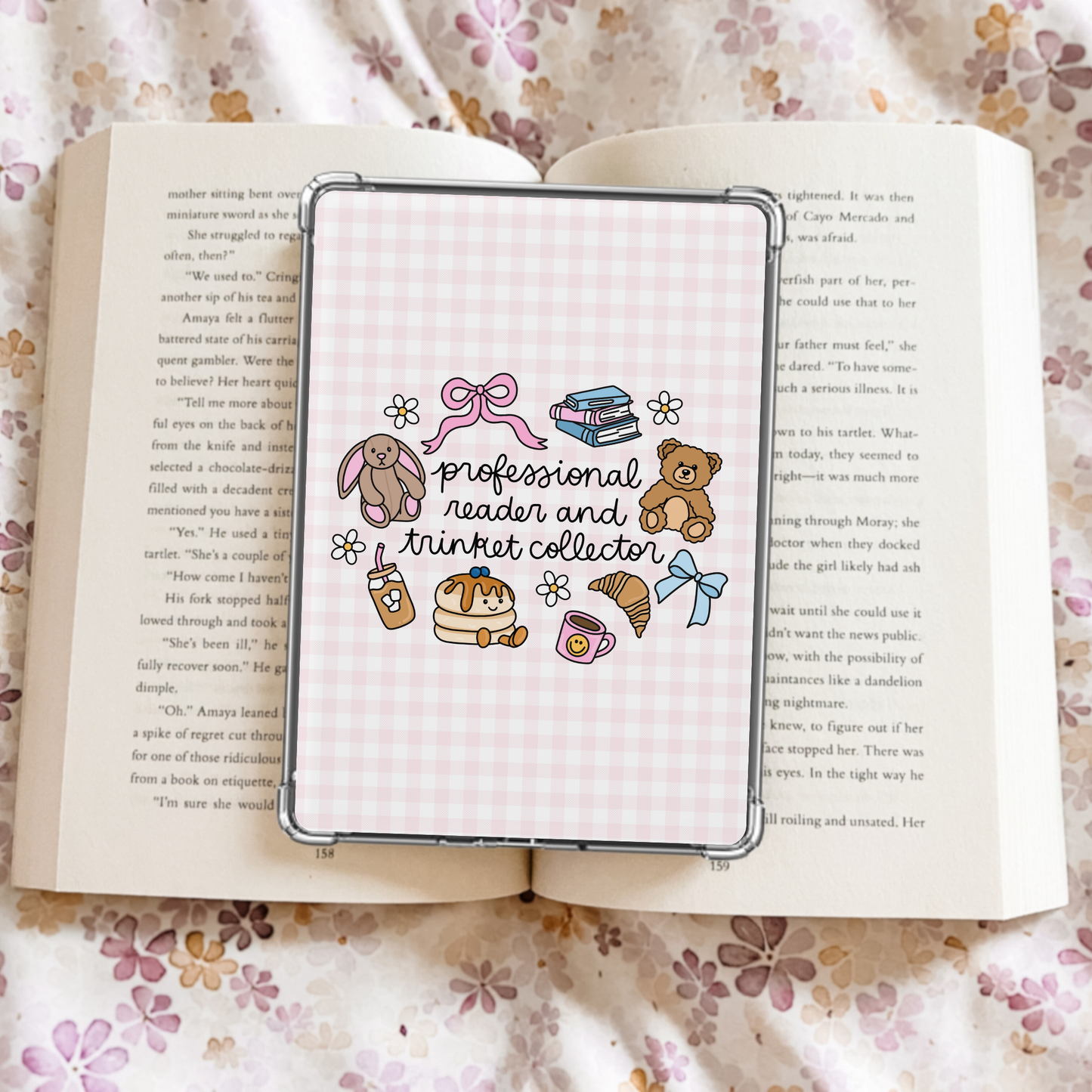 Professional Reader and Trinket Collector Kindle Insert