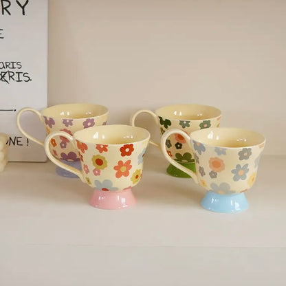 Blossoms Florals Ceramic Mugs
