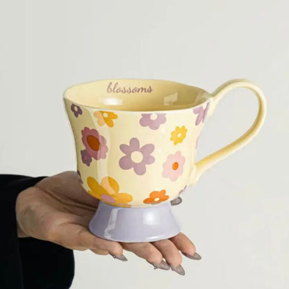 Blossoms Florals Ceramic Mugs