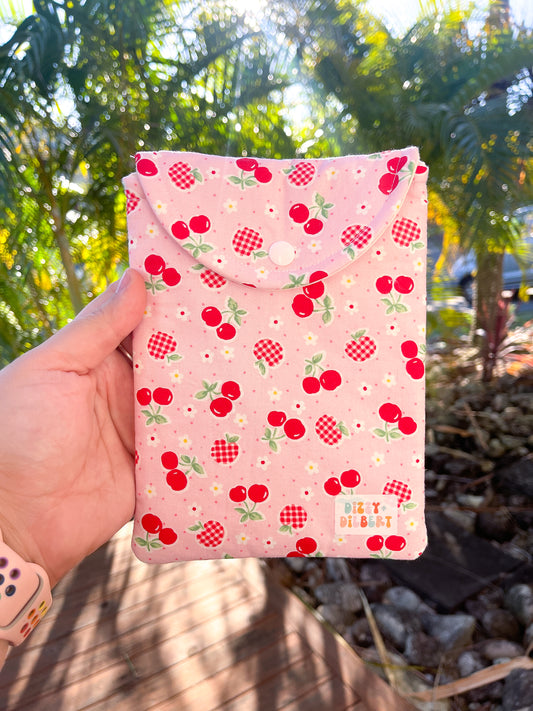 Cherry Bomb Kindle Pouch