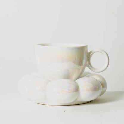 Bubble Mug & Saucer Set