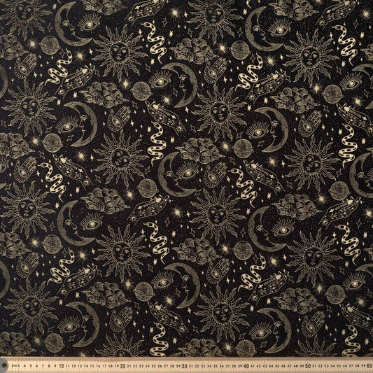 AGATHA | Black Celestial Gold Foil