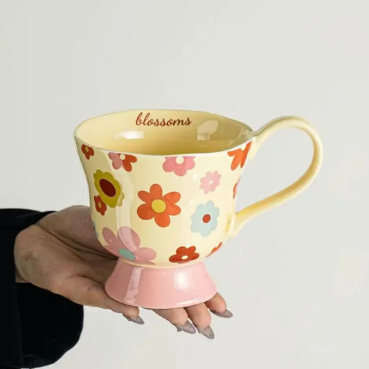 Blossoms Florals Ceramic Mugs