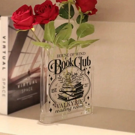 SJM House Of Wind Acrylic Book Vase