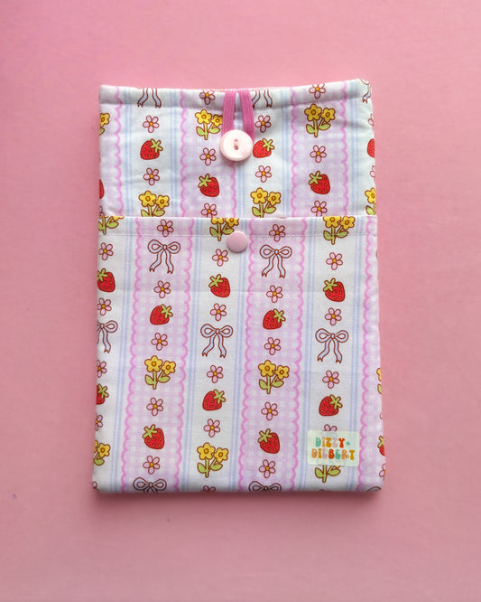Strawberry Lane Book Sleeve