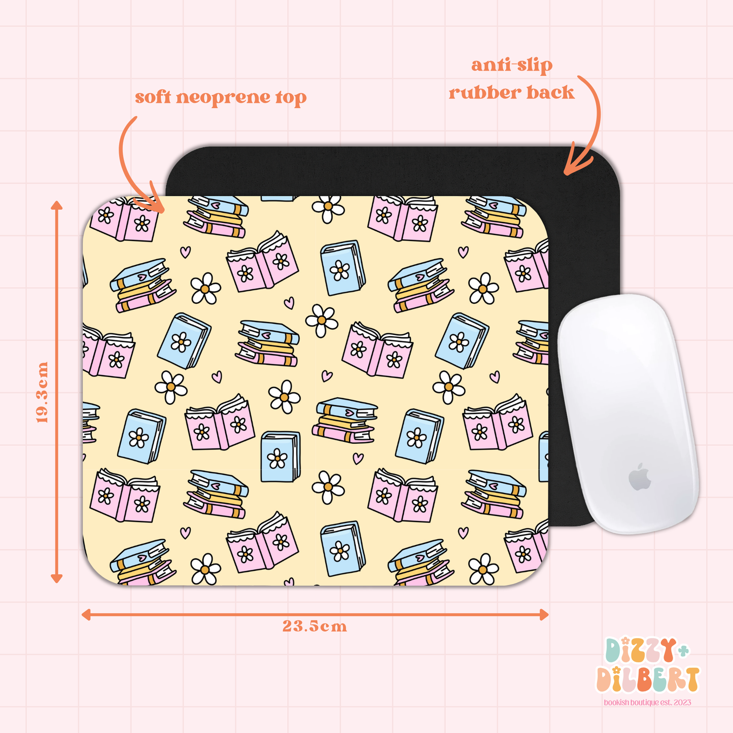 Buttercup Books Mouse Pad