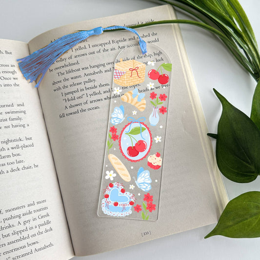 Coquette Blues Acrylic Bookmark