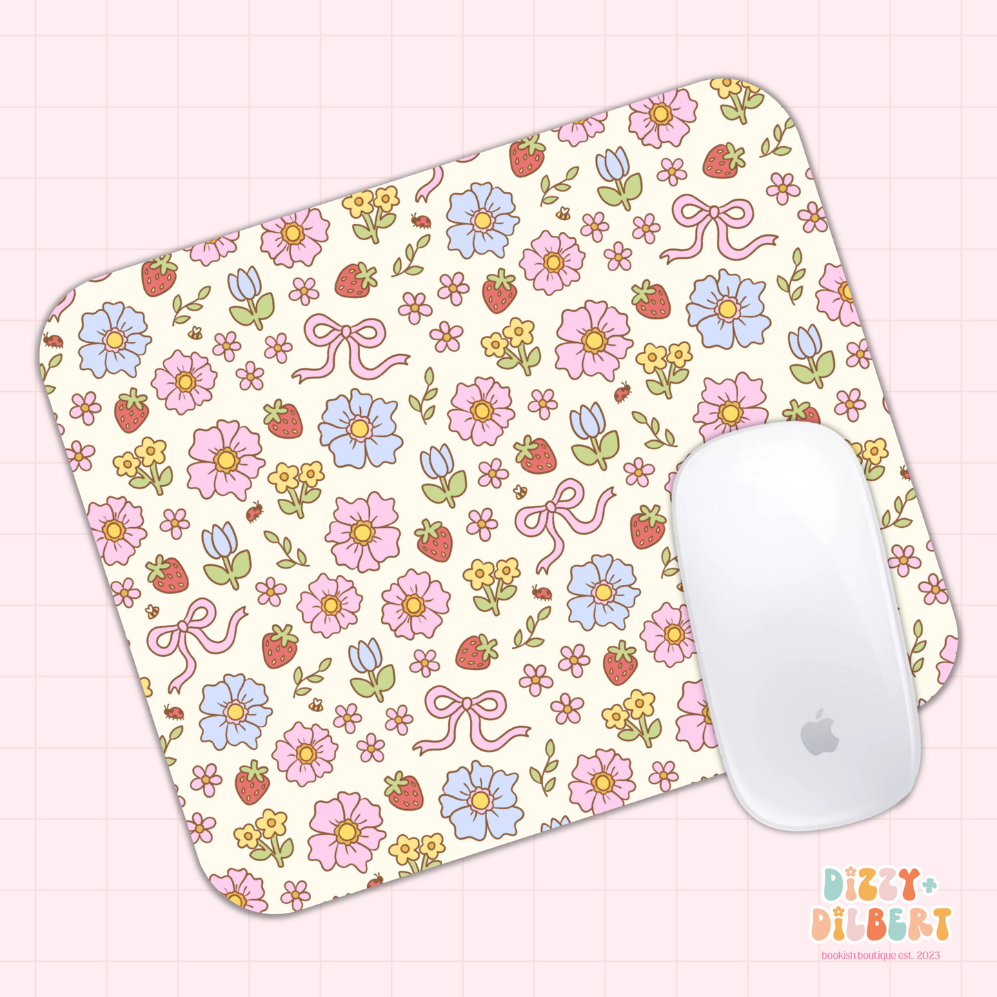 Cottage Blooms Mouse Pad