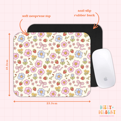 Cottage Blooms Mouse Pad