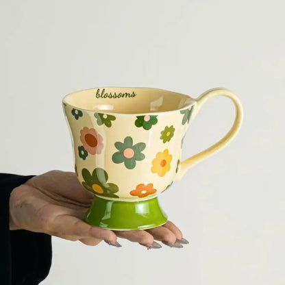 Blossoms Florals Ceramic Mugs